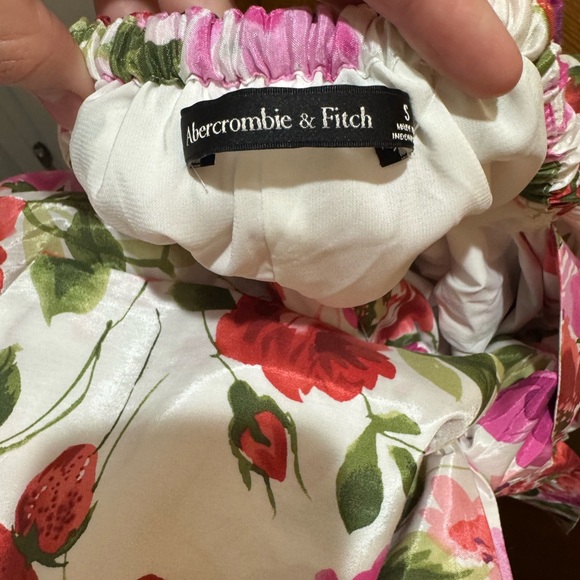 Abercrombie & Fitch Tie Back Maxi Dress - Picture 8 of 8